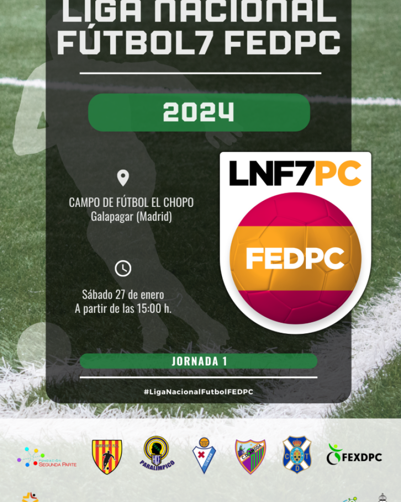 JORNADA 1 LIGA NACIONAL DE F�TBOL 7 DE PAR�LISIS CEREBRAL - Federaci�n Extreme�a de Deportes de Par�lisis Cerebral