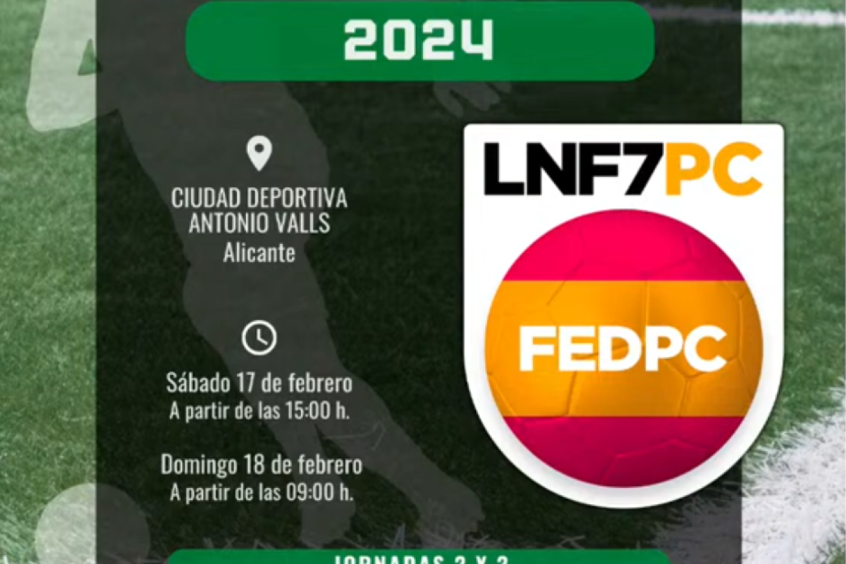 JORNADA 2 Y 3 LIGA NACIONAL DE F�TBOL 7 DE PAR�LISIS CEREBRAL | Federaci�n Extreme�a de Deportes de Par�lisis Cerebral