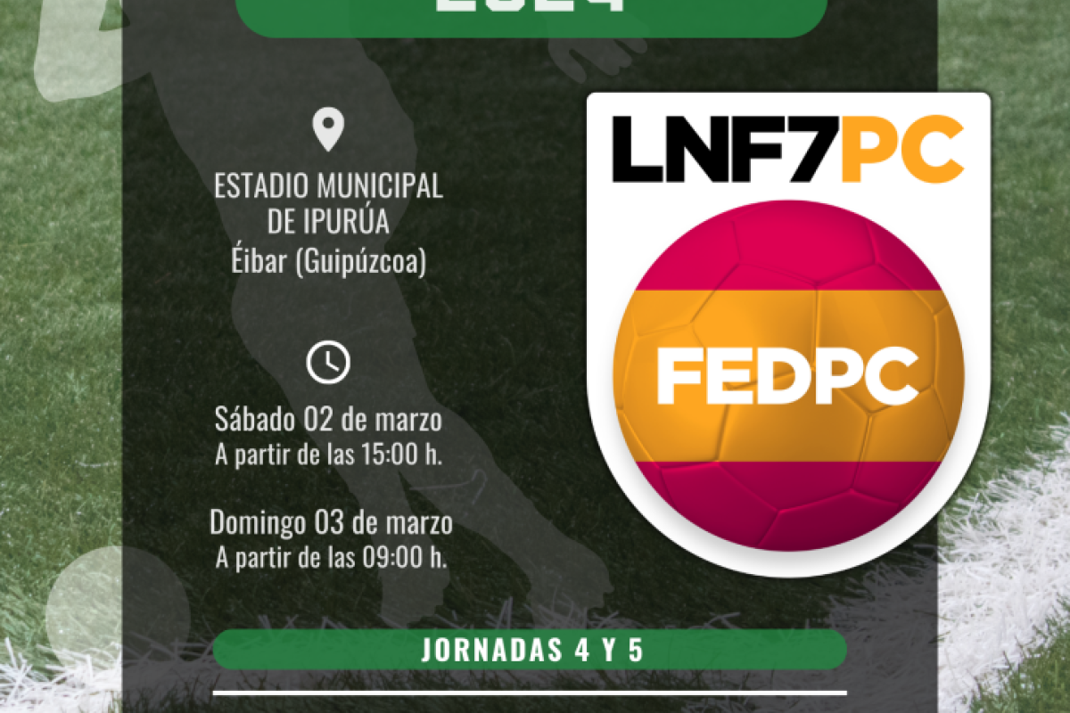JORNADA 4 Y 5 LIGA NACIONAL DE F�TBOL 7 DE PAR�LISIS CEREBRAL | Federaci�n Extreme�a de Deportes de Par�lisis Cerebral