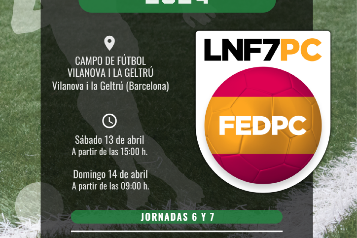 JORNADA 6 Y 7 LIGA NACIONAL DE F�TBOL 7 DE PAR�LISIS CEREBRAL | Federaci�n Extreme�a de Deportes de Par�lisis Cerebral