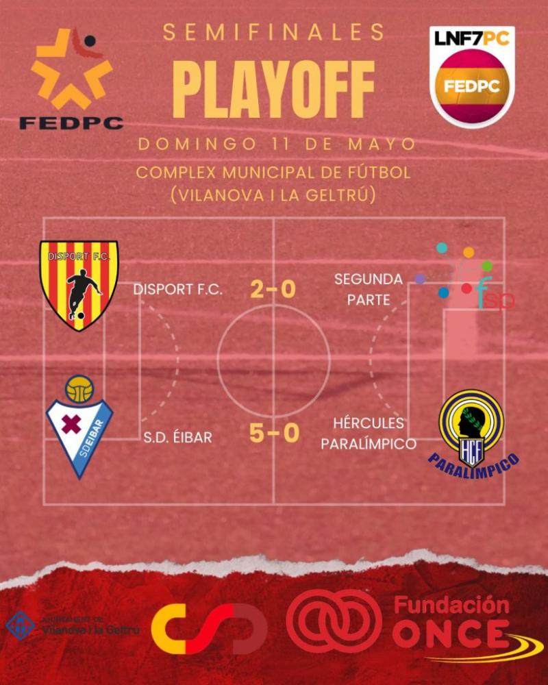 SEMIFINALES LIGA NACIONAL DE F�TBOL 7 PC - Federaci�n Extreme�a de Deportes de Par�lisis Cerebral