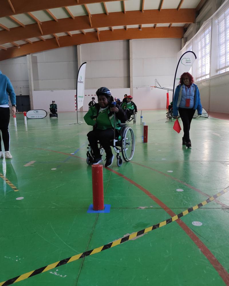 SLALOM SR, PRIMERA TOMA DE TIEMPOS EN C�CERES - Federaci�n Extreme�a de Deportes de Par�lisis Cerebral