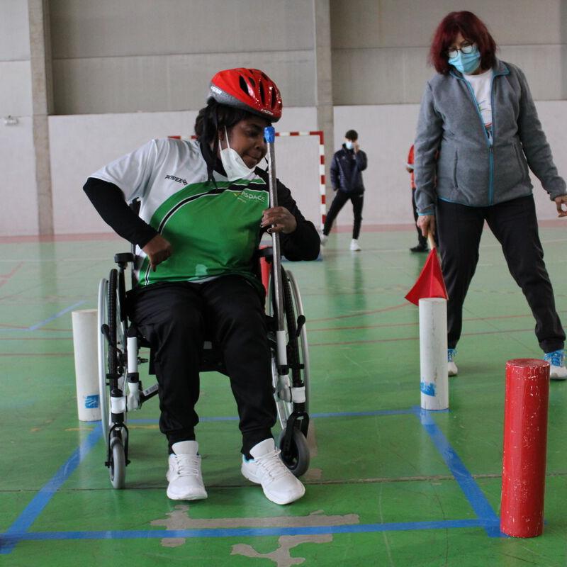 Slalom | Federaci�n Extreme�a de Deportes de Par�lisis Cerebral