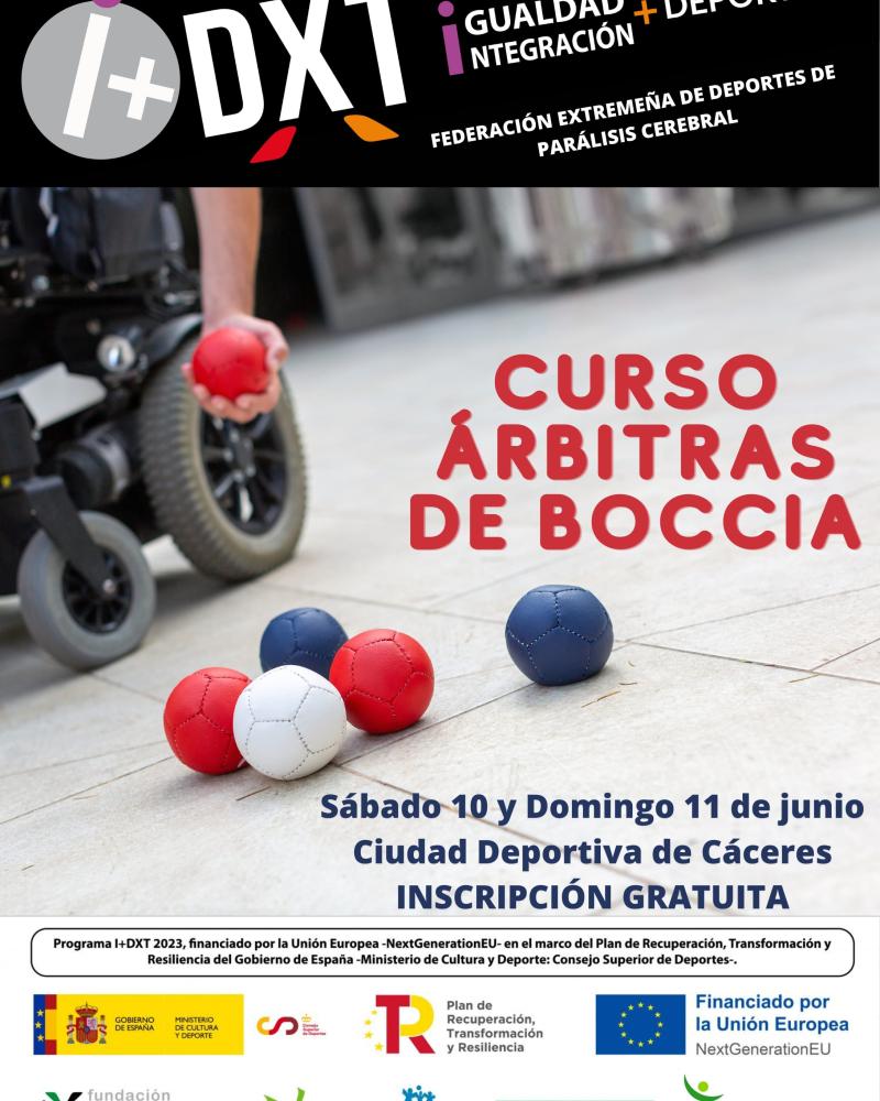 Curso �rbitras regional Boccia - Federaci�n Extreme�a de Deportes de Par�lisis Cerebral