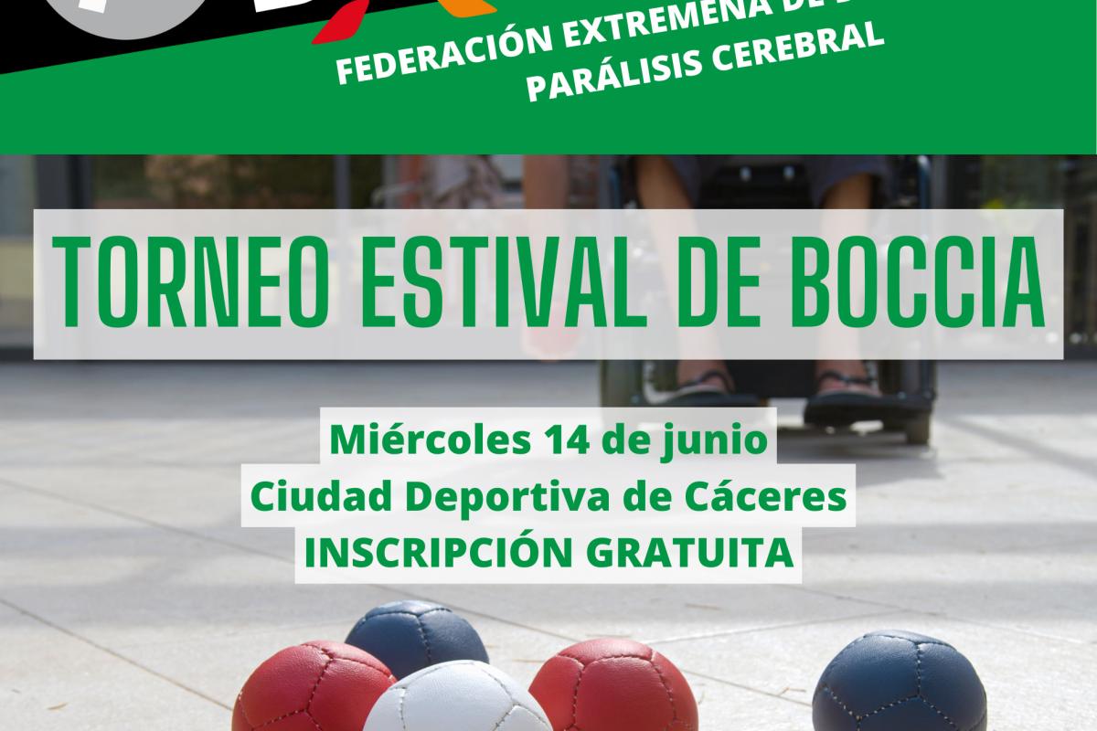 Torneo estival de Boccia | Federaci�n Extreme�a de Deportes de Par�lisis Cerebral
