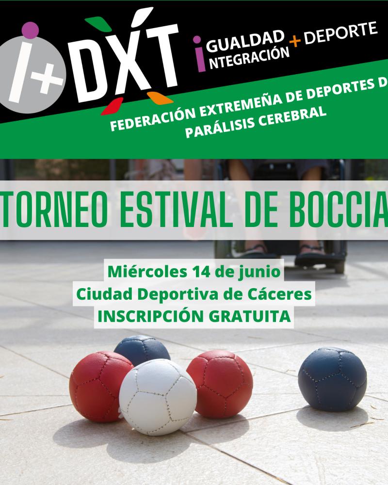 Programa Torneo Boccia - Federaci�n Extreme�a de Deportes de Par�lisis Cerebral